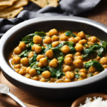 Chickpea and Spinach Curry
